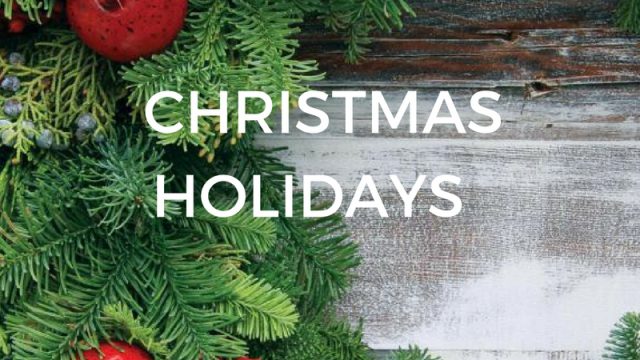 Christmas holidays