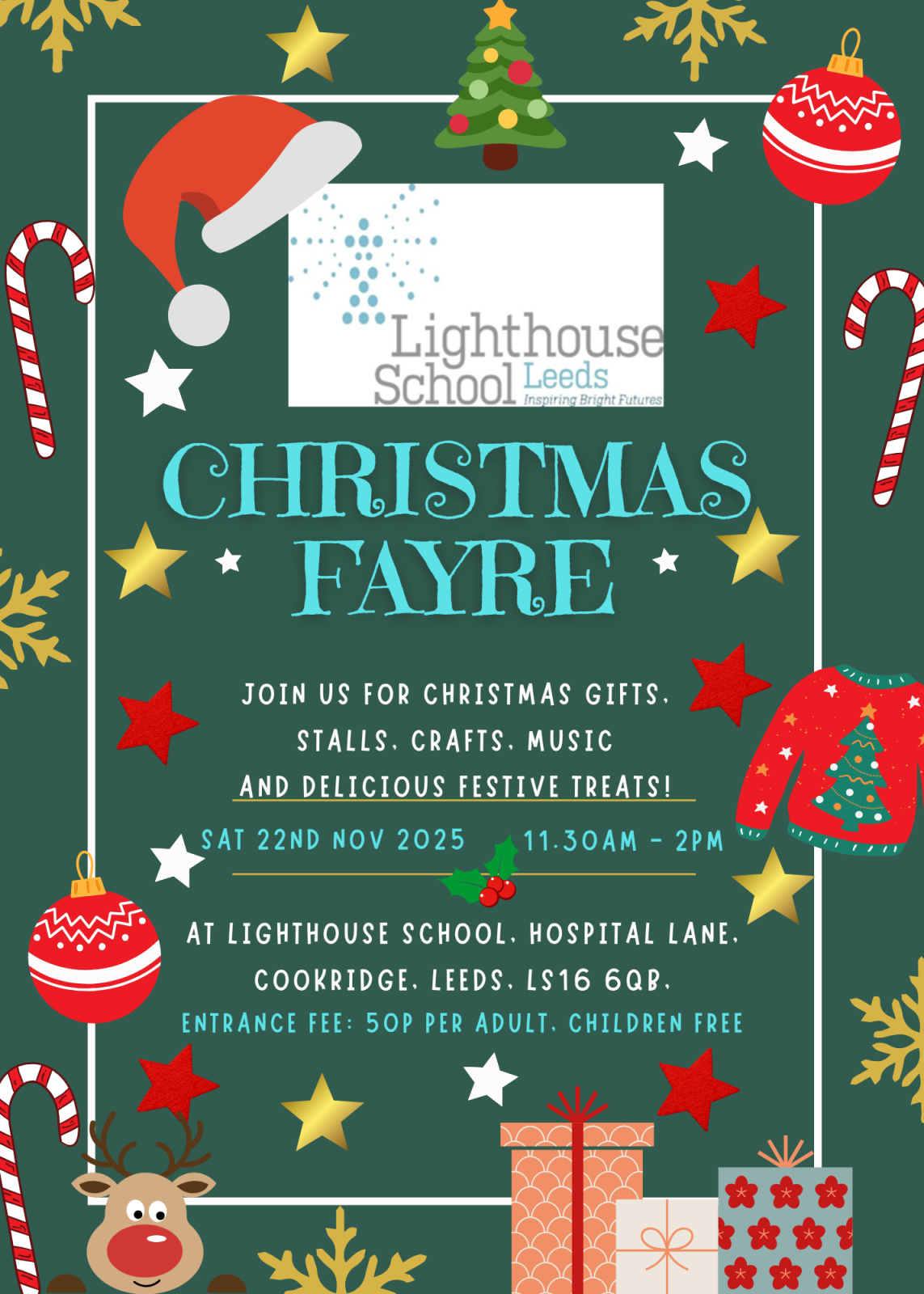 Christmas Fayre flyer 2025